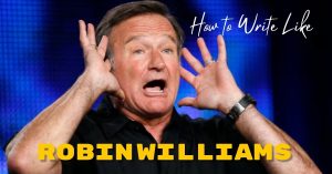 how to write like Robin Williams video course cover. 1200x628